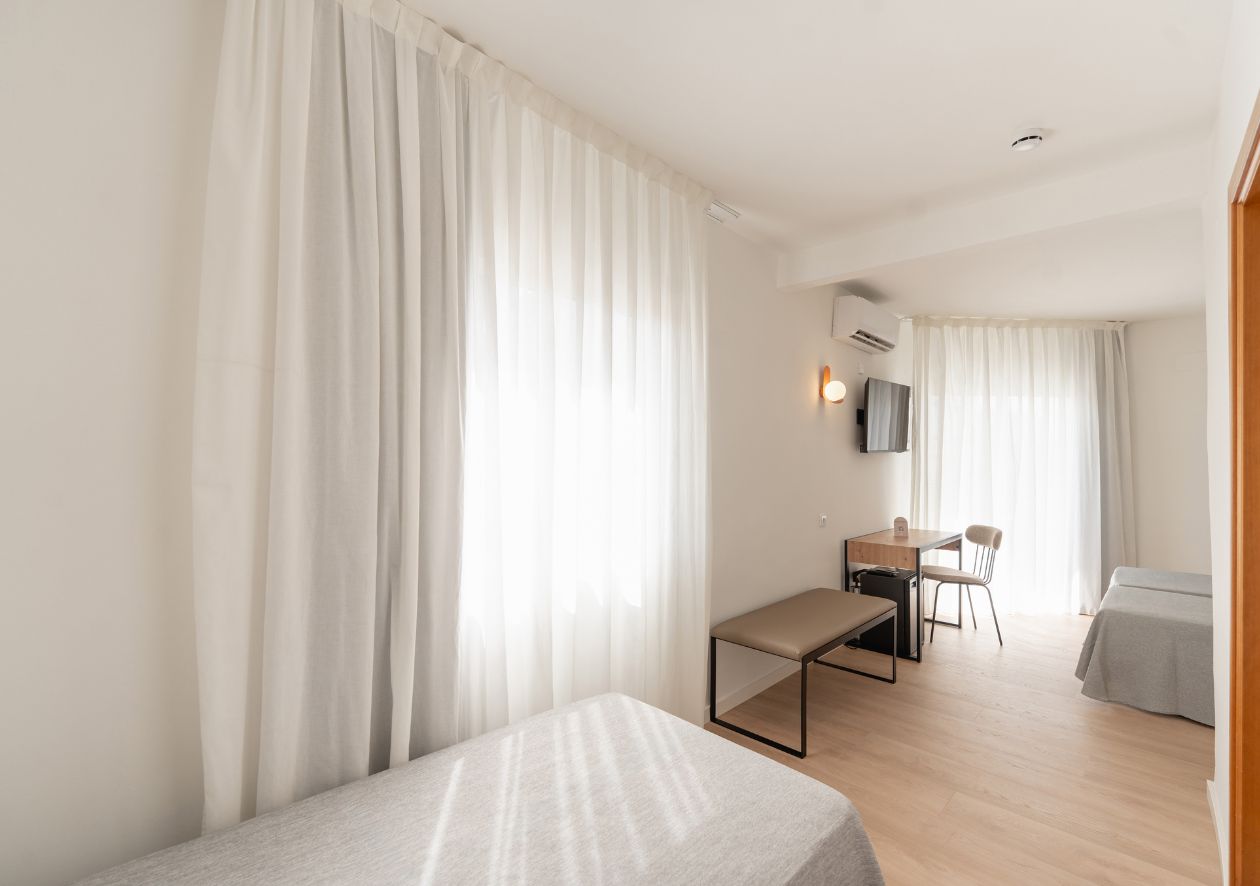 Habitación Triple con terraza